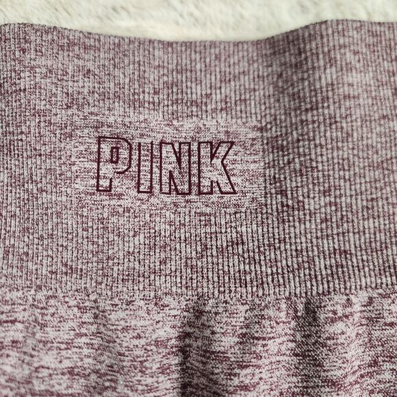 Victoria's Secret PINK Purple Marled Seamless Contour Mesh Cutout Leggings - S - Picture 8 of 8